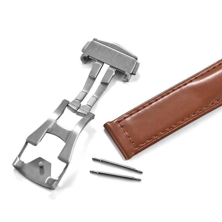 19/20/21/22mm For Omega Speedmaster Leather Strap Universal Original Leather Watch Bands Fit for Omega De Ville Seamaster Bracel