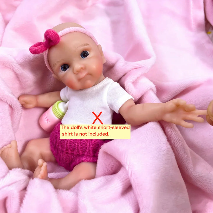 6" Mini Bettie Full‑Silicone Reborn Baby Doll