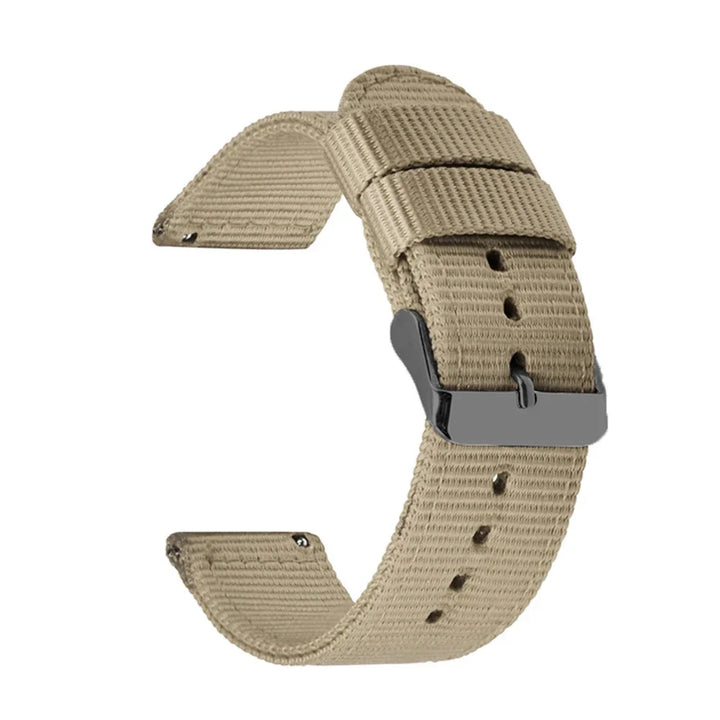 18mm 20mm 22mm 24mm Quick Release Watch Band Canvas Nylon Watch Strap for Garmin Fenix 5x Gps for Huawei Gt2 Wristband Bracelet