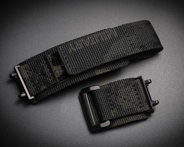 Hemsut Watch Bands For Huami Amazfit T-Rex 2/T-Rex 3/Pro Millitary Camouflage Nylon Sports Strap With Woven Loop Design