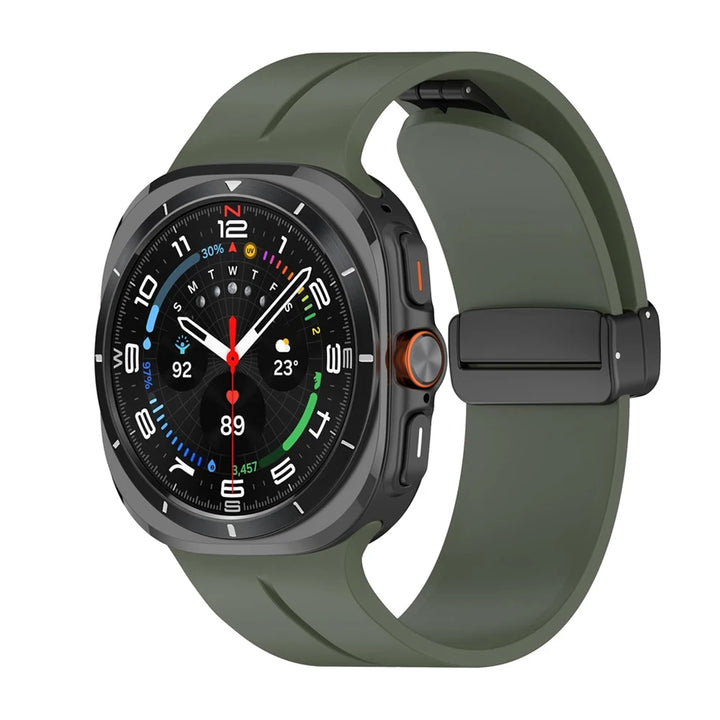 Straps For Samsung Galaxy watch Ultra 47mm smartwatch Accessories Silicone Magnetic Bracelet correa galaxy watch 7 ultra Band