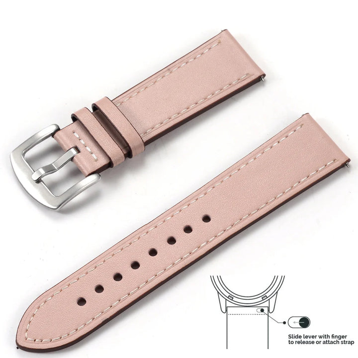 Vintage Genuine Leather Watch Strap 20/22mm