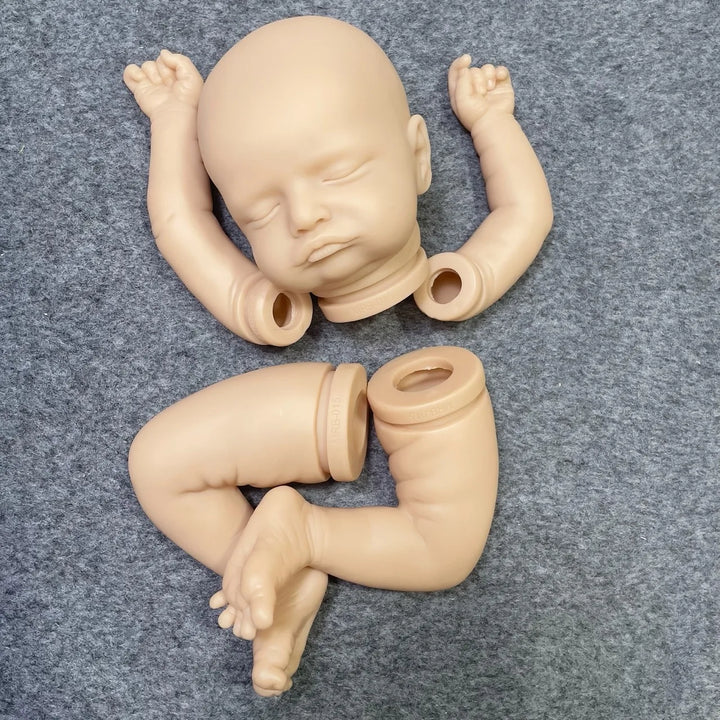 19″ Vinyl Reborn Doll Kit “Rosalie” with Cloth Body