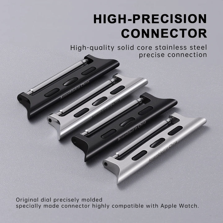 2pcs Ultra 2 Series 10 Apple Watch Strap Stainless Steel Adapter For 49mm 46mm 42mm 45mm 44mm 41mm 40mm Connector