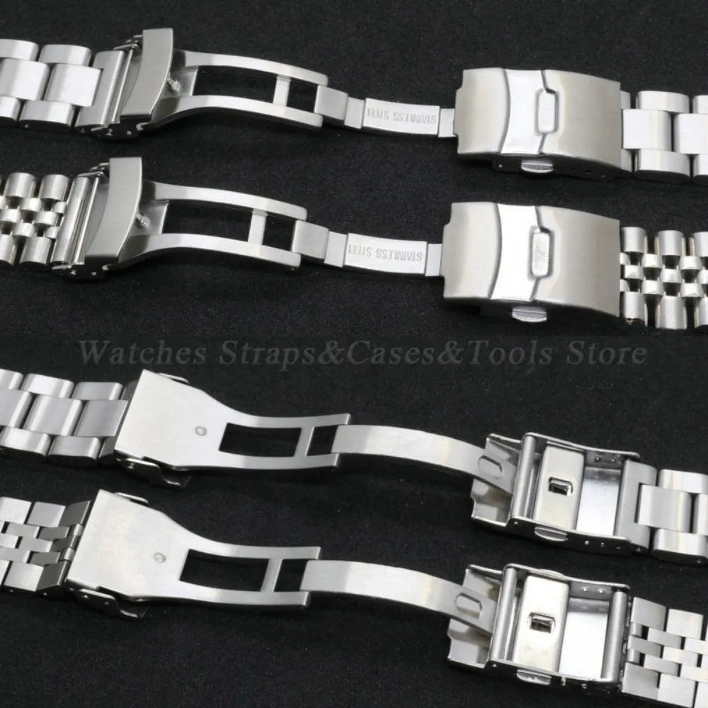 316L Stainless Steel Watch Strap for Seiko SKX Series – Oyster/Jubilee (20-22mm)