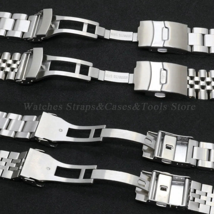 316L Stainless Steel Watch Strap for Seiko SKX Series – Oyster/Jubilee (20-22mm)