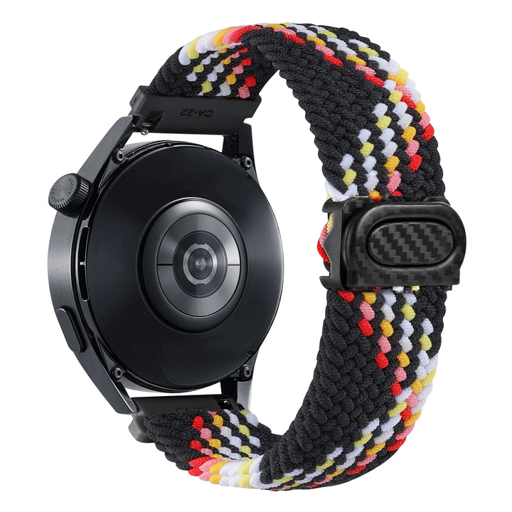 Nylon Braided Loop Watch Strap 20-22mm for Samsung Galaxy Watch & Huawei GT Series