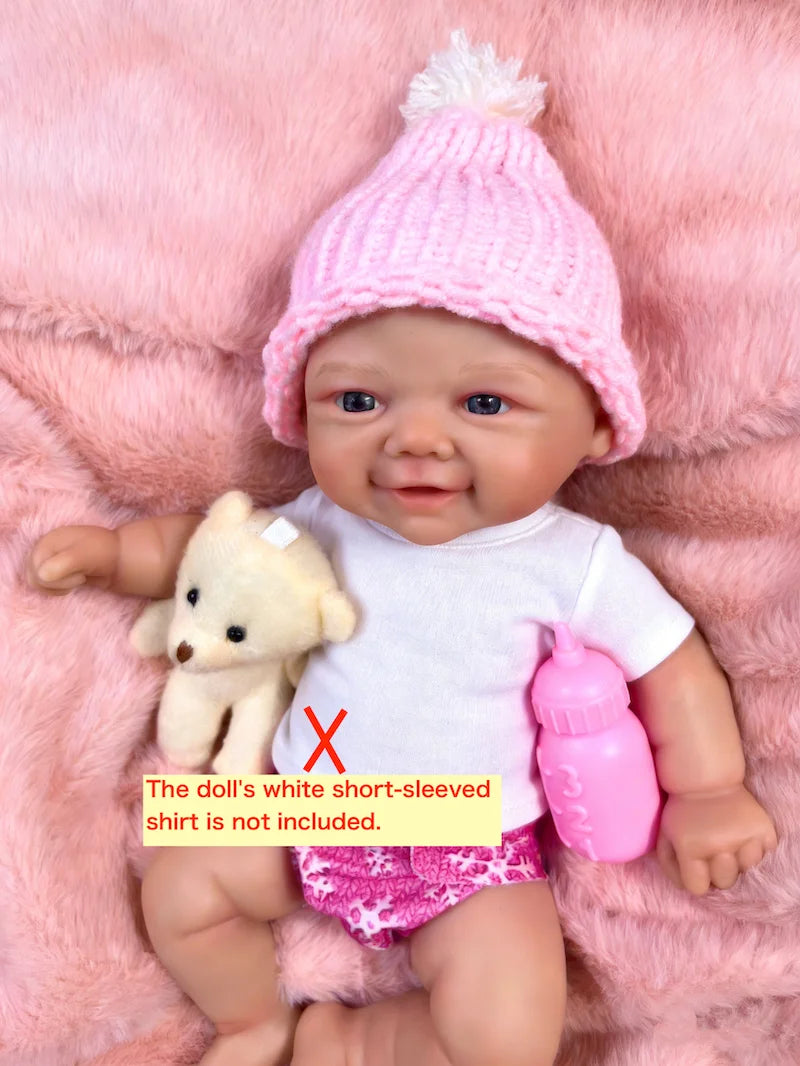 Vivienne 13″ Solid Silicone Reborn Baby Doll