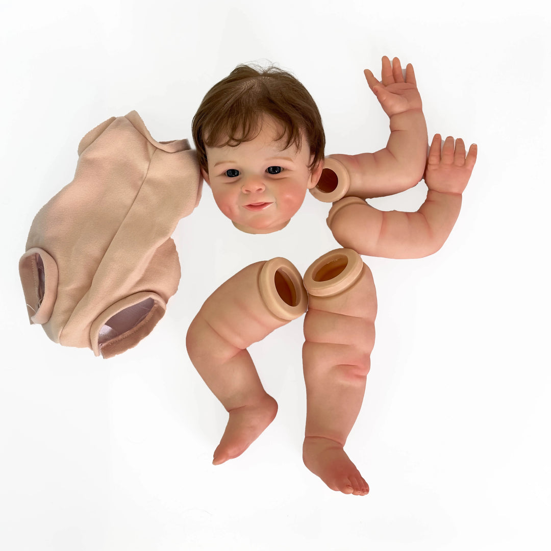 NPK 22″ Shaya Reborn Doll Kit — Unfinished Painted Parts