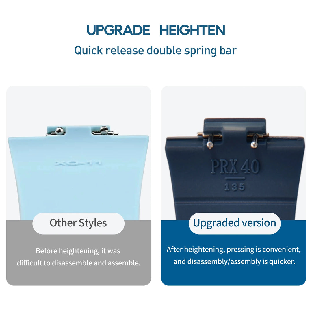 High Quality liquid Silicone Watch Strap 12mm Quick Release WatchBand For Tissot Super Player 40mm Convex Rubber Durable Belt