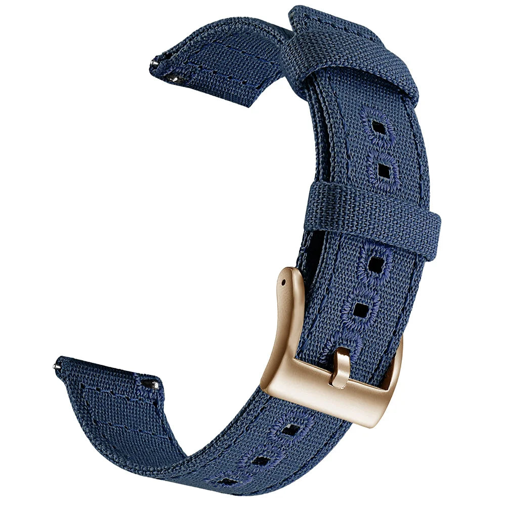 Quick-Release Canvas Strap 20/22mm