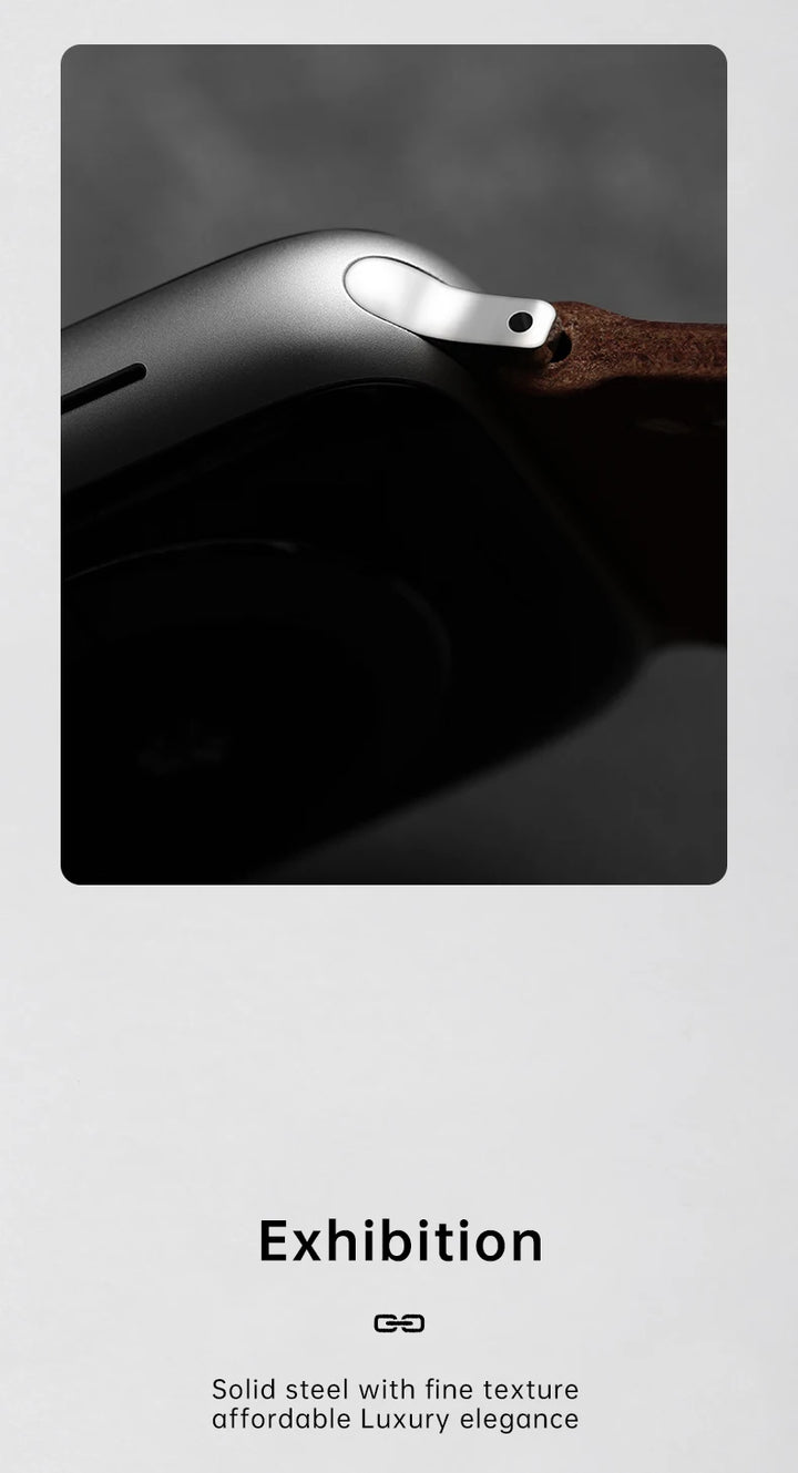 2pcs 316L Stainless Steel Adapter For Apple Watch Ultra 49mm Series 9 8 7 6 5 SE 45mm 44mm 41mm 40mm Apple Watch Band Connector