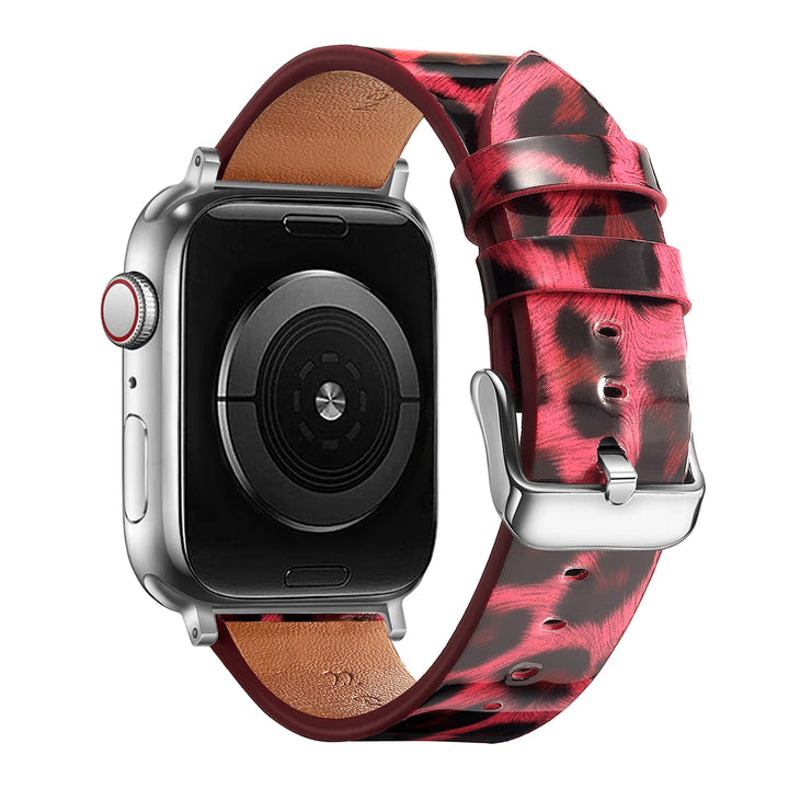 Leopard Print Apple Watch Band (38–49mm)