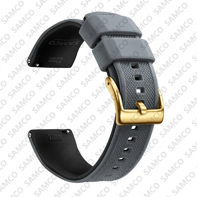 Premium Silicone Quick-Release Watch Band 18/20/22mm