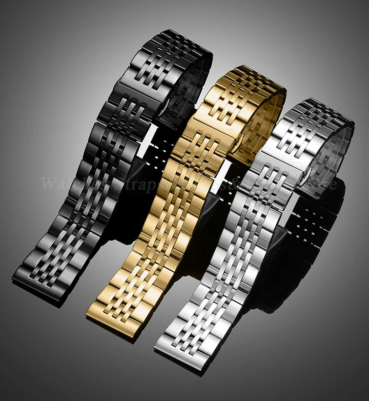 Solid Stainless Steel Wacth Strap for Tissot for Longines for Citizen for Seiko Watch Band 12/13/14/15/16/17/18/19/20/22/23/24mm