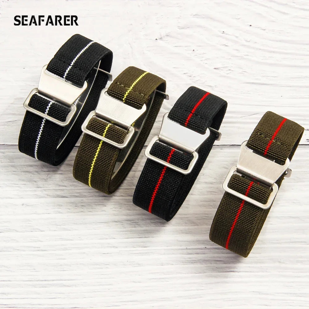 French Army Nylon Watch Band 18–22mm
