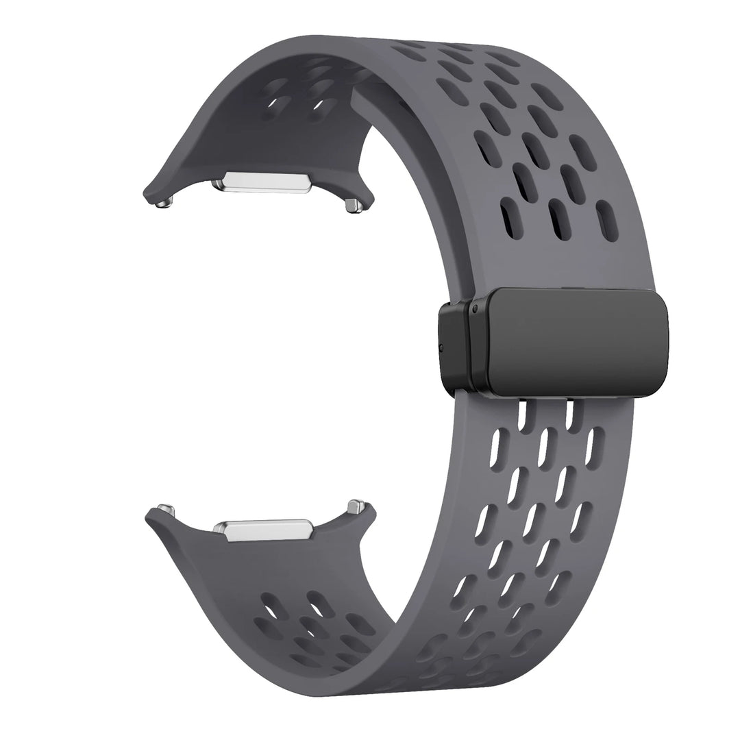 Breathable Silicone Magnetic Strap for Samsung Galaxy Watch Ultra 47mm