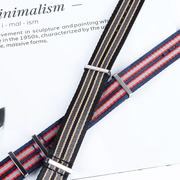 Nylon Canvas Watch Strap 20mm (Omega, Rolex & Tudor)