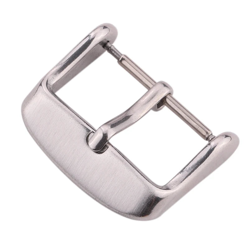15pcs Stainless Steel Watch Clasps – 16–24mm, Silver/Gold