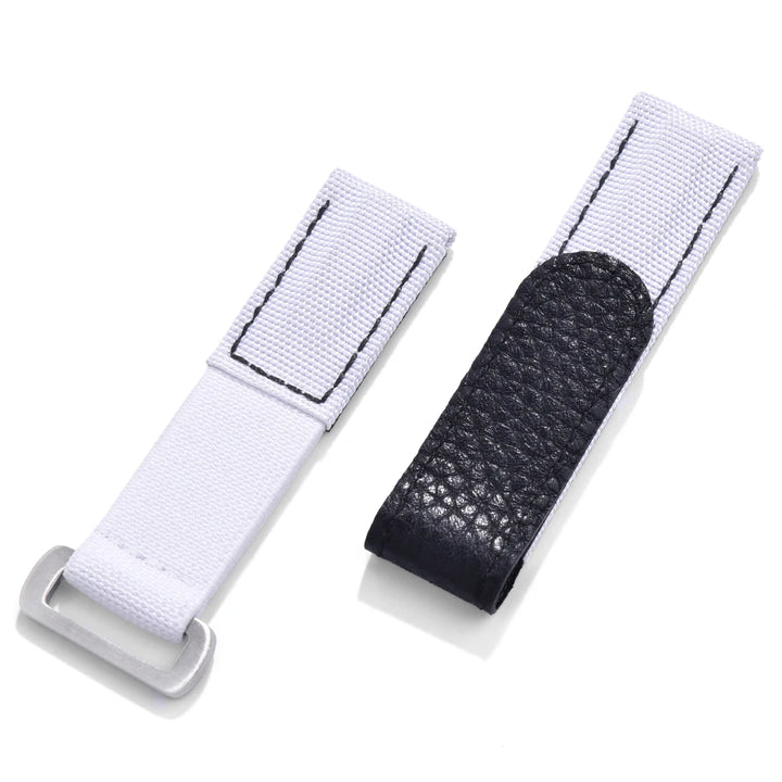 Nylon Strap 20mm Hook and Loop Fastener Watch Band Military Nylon Wristbelt Leather Bracelet for Omega Seiko Tudor MenWomen Belt