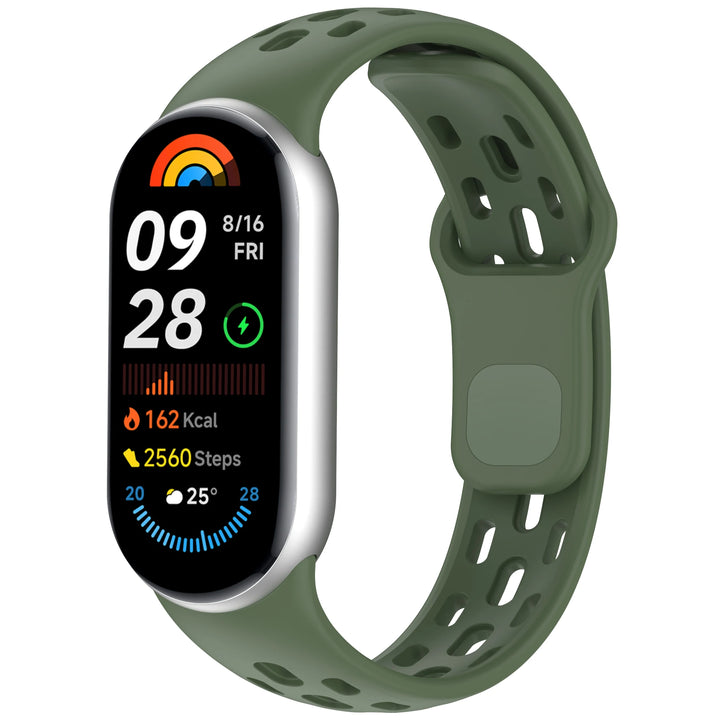 Silicone Strap for Xiaomi Mi Band 10/9/8 NFC – Sport Wristband