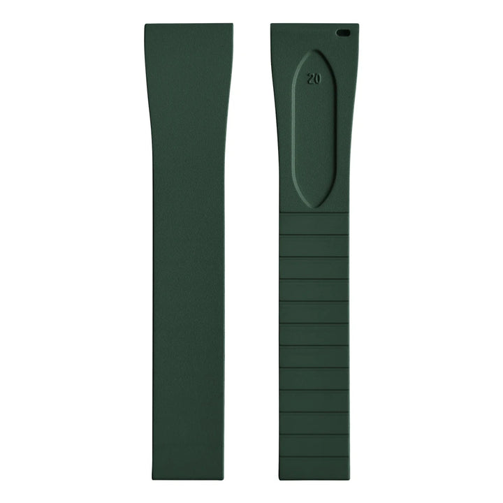 NATOBELT CTS FKM Rubber Watch Strap 16–22mm Quick Release with Butterfly Buckle