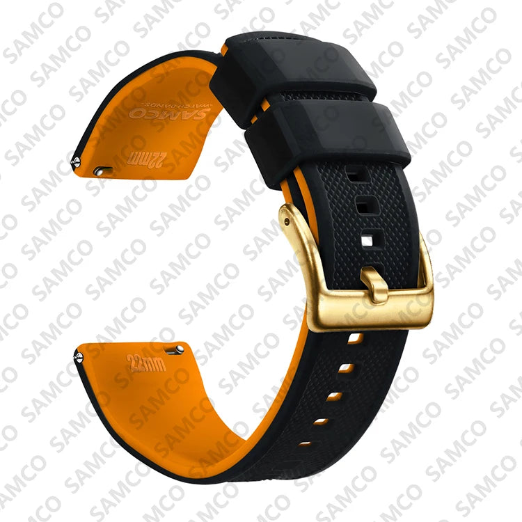 Premium Silicone Quick-Release Watch Band 18/20/22mm