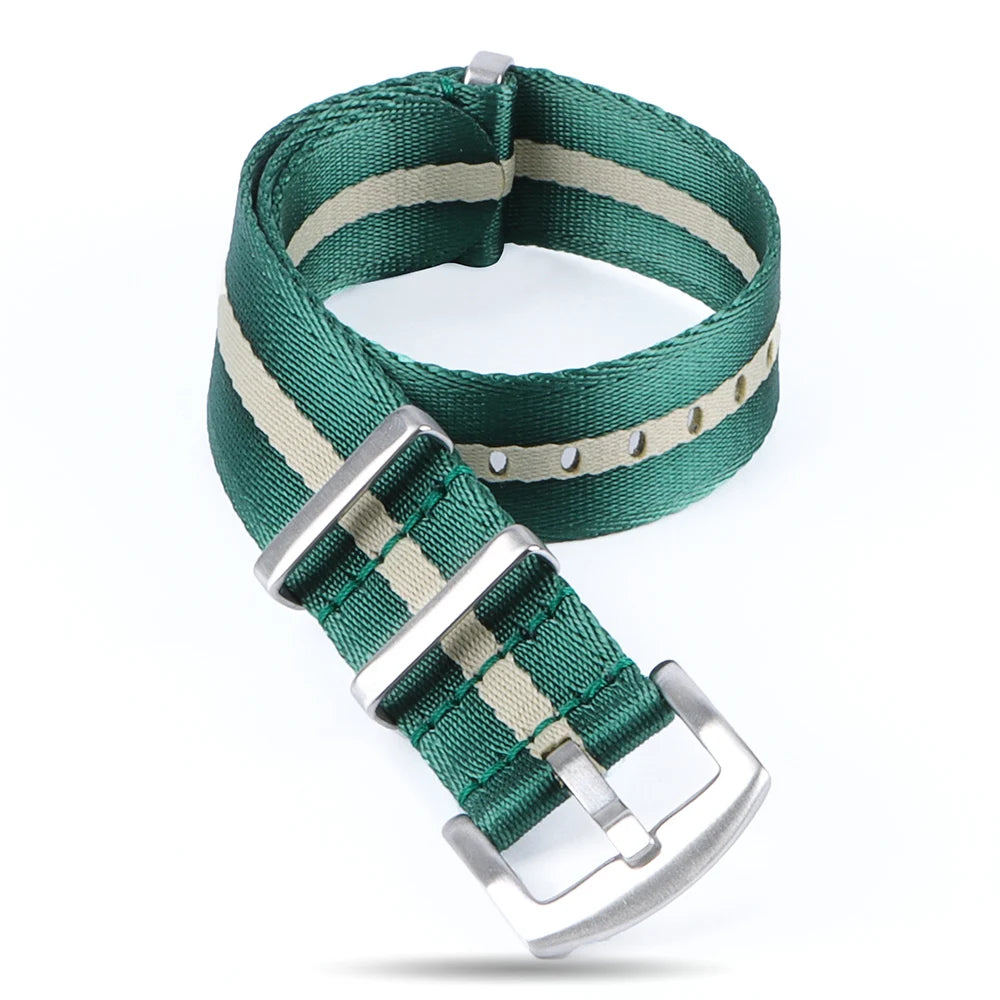 Nylon Military Watch Strap 18/20/22mm (Universal Sport Band)