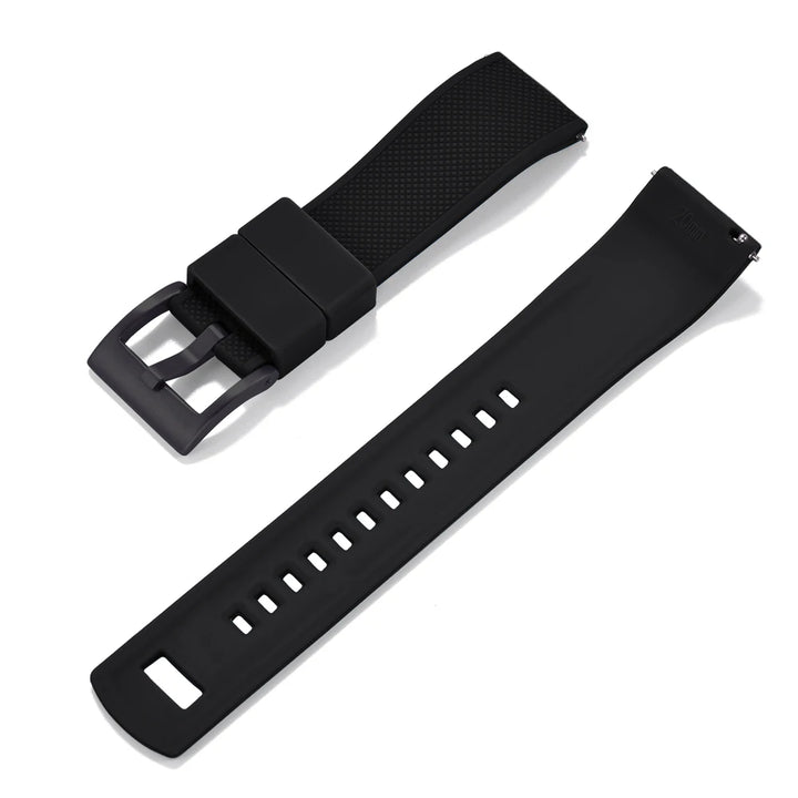 JUELONG Premium Silicone Watch Band 20mm Quick Release Rubber Strap Waterproof Men Women Replacement Watchband