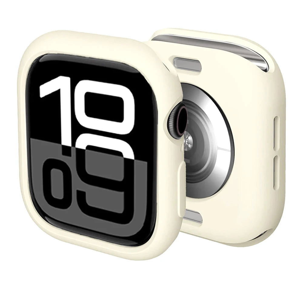 Case for Apple Watch 10 11 46mm 42mm Accessories Shockproof Protective Soft Silicone Bumper Shell Cover iwatch Series protector