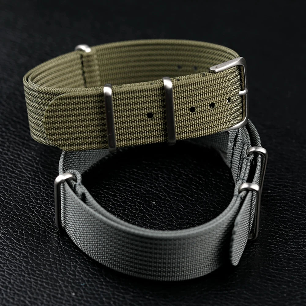 Nylon NATO Watch Band 18–22mm