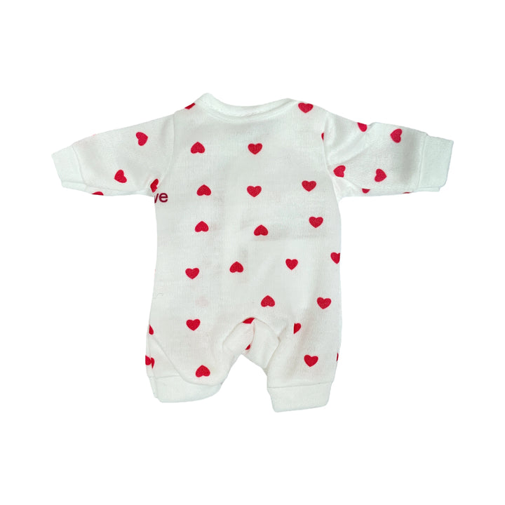 4‑Style Romper Outfits for 8–9″ Newborn Dolls