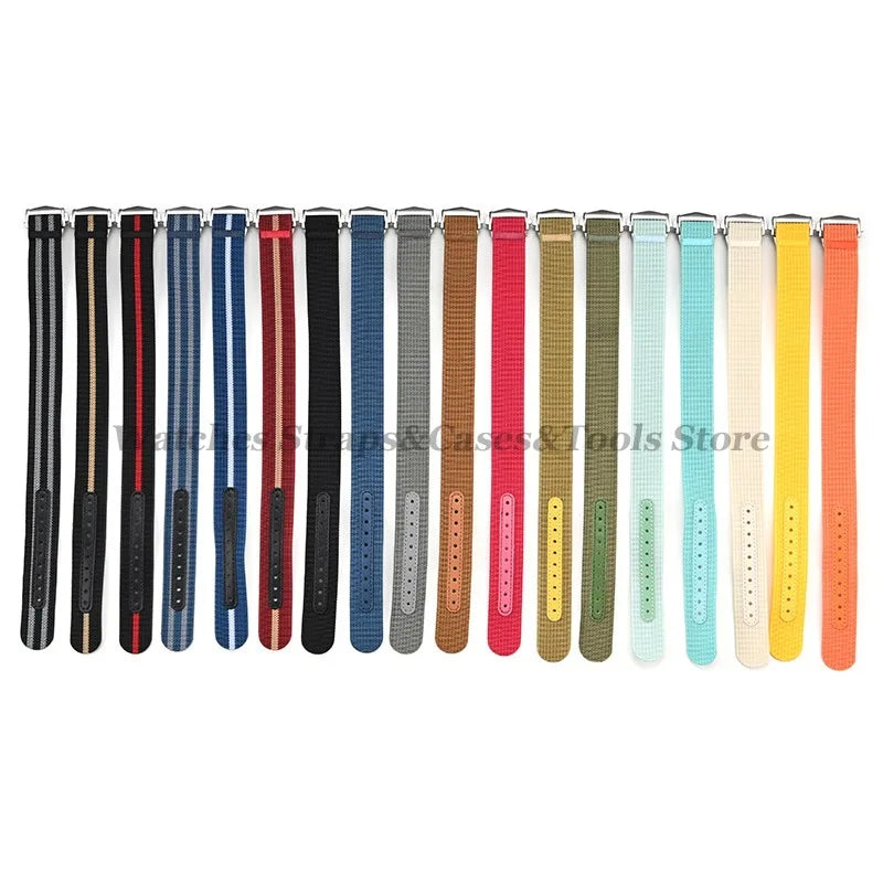 Canvas Nylon Watch Strap – 20-22mm Waterproof