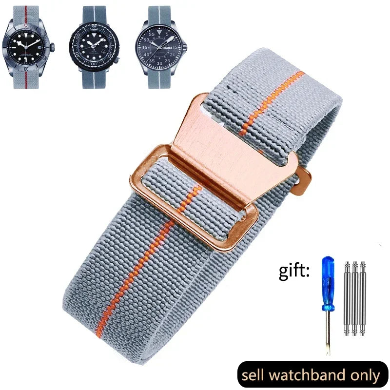 French Army Nylon Watch Band 18–22mm