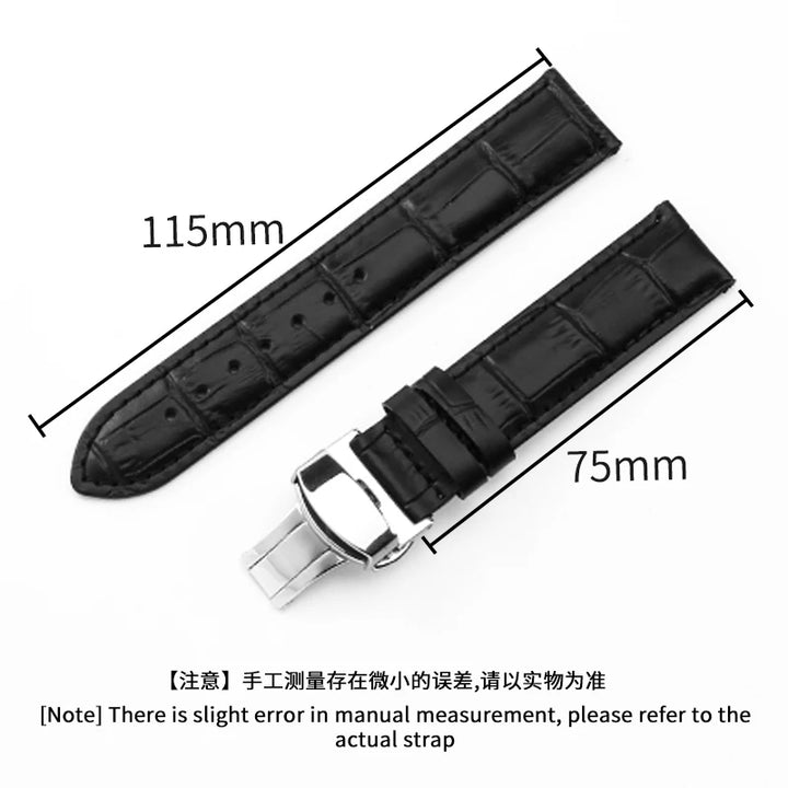 Genuine Leather Watch Strap for Tissot Le Locle T41 (1853)