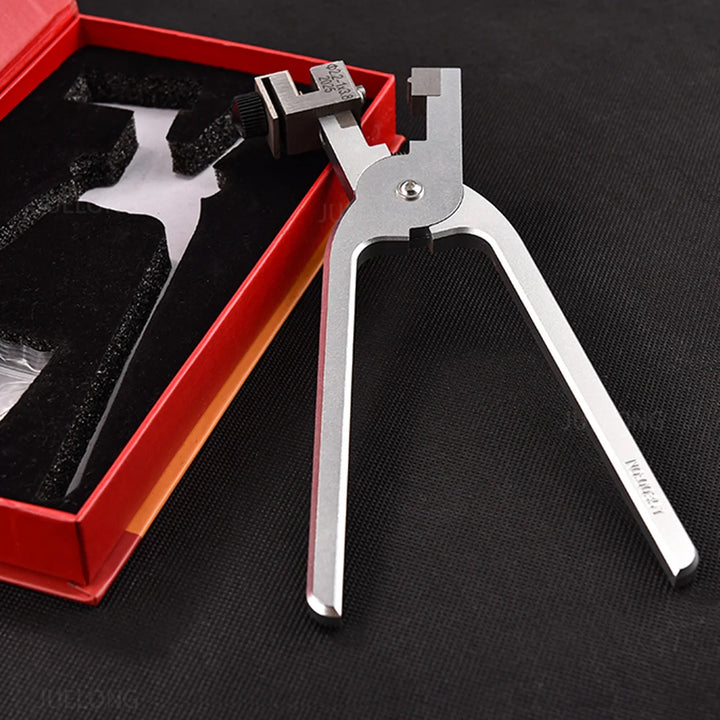 Universal Rubber Leather Watch Bracelet Cutting Plier Catches Spring Bar Hand Tool Pliers Straight Watch Band Hole Punch Pliers