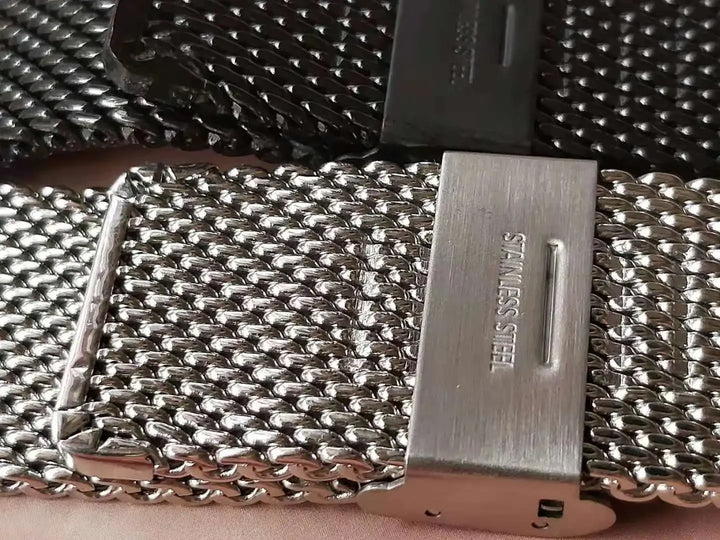 1.0 Mesh Milanese Strap for Seiko for Casio 3mm Thickness Stainless Steel Watch Bracelet for DW for Omega Wristbelt18/20/22/24mm