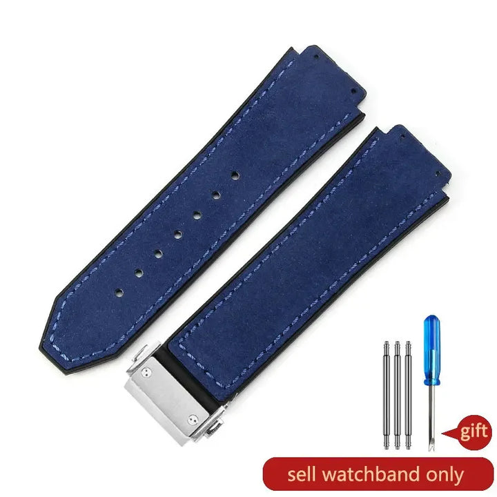 Hublot Big Bang Yuki Leather Watch Strap – Waterproof Suede, Durable