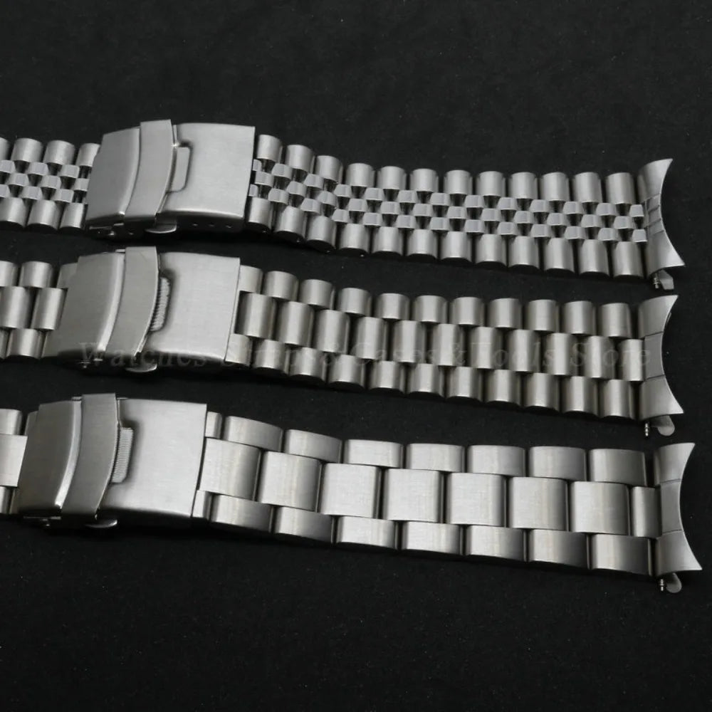 316L Stainless Steel Watch Strap for Seiko SKX Series – Oyster/Jubilee (20-22mm)