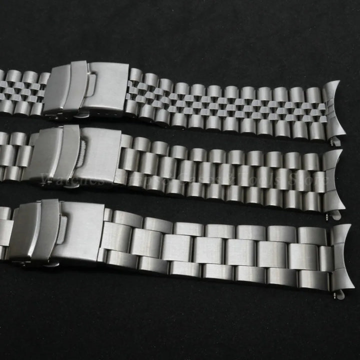 316L Stainless Steel Watch Strap for Seiko SKX Series – Oyster/Jubilee (20-22mm)