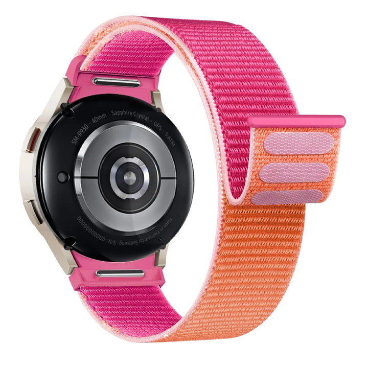 Nylon Sport Loop Watch Strap – 40-44mm for Samsung Galaxy Watch 4-7 & 5 Pro