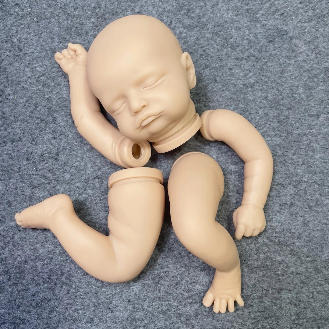 19″ Vinyl Reborn Doll Kit “Rosalie” with Cloth Body