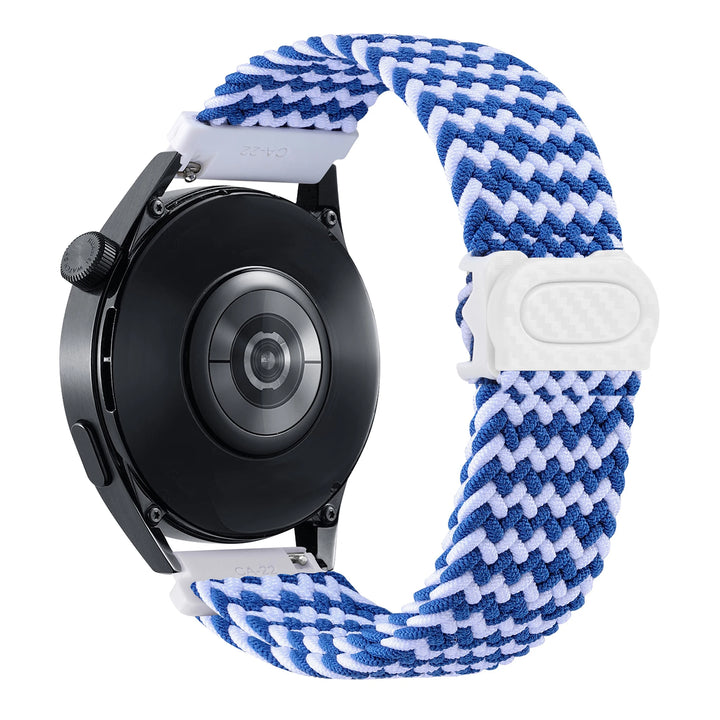 Nylon Braided Loop Watch Strap 20-22mm for Samsung Galaxy Watch & Huawei GT Series