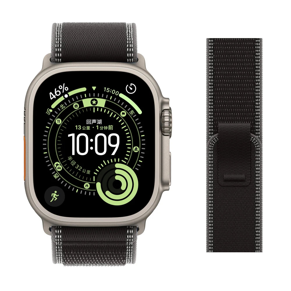 Alpine Loop for Apple Watch Ultra 3 Band 49mm 44mm 45mm 46mm 41mm 42mm Nylon Trail bracelet correa Series 11 10 9 8 7 6 se Strap