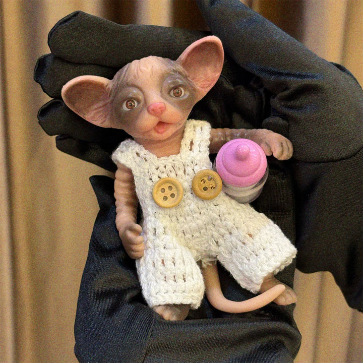 10–11 cm Mini Silicone Tiger Reborn Doll