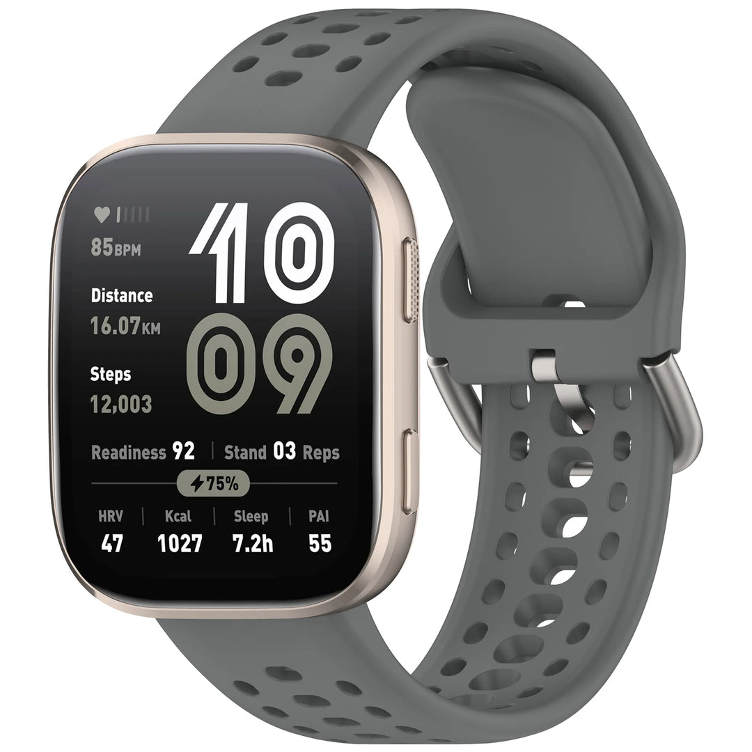 Silicone Strap with Protective Case for Amazfit Bip 6