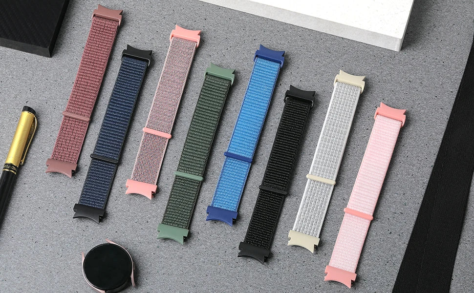 Nylon Sport Loop Watch Strap – 40-44mm for Samsung Galaxy Watch 4-7 & 5 Pro