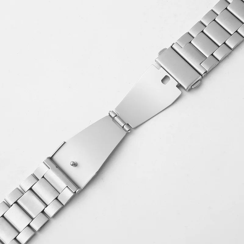 Stainless Steel Men’s Watch Band for Huawei GT3 & Samsung 42/46mm