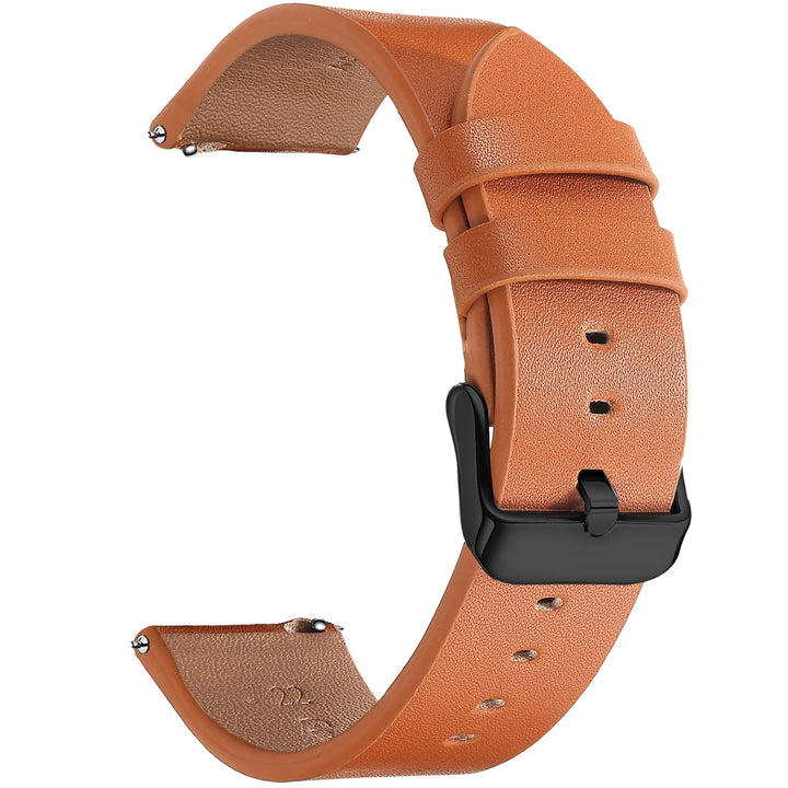 Leopard Print Leather Watch Band 20/22mm (Quick Release)