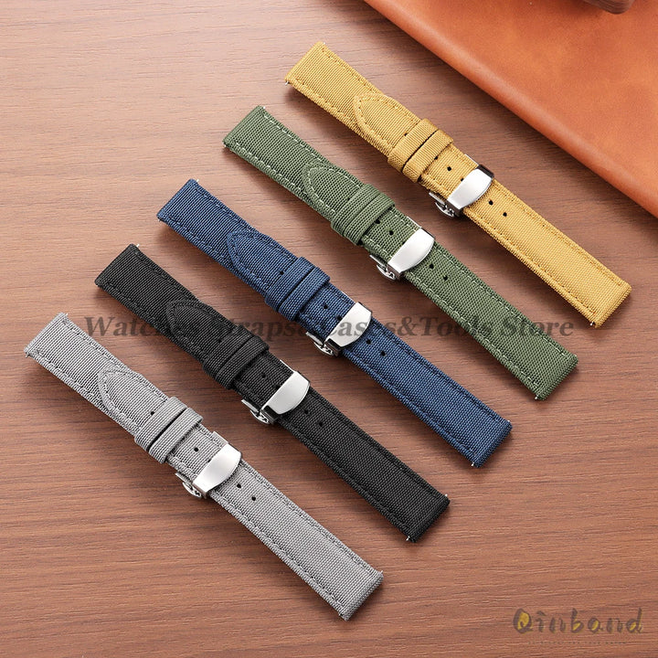 Quick Release Sailcloth Strap (20–22mm) – Military Sport